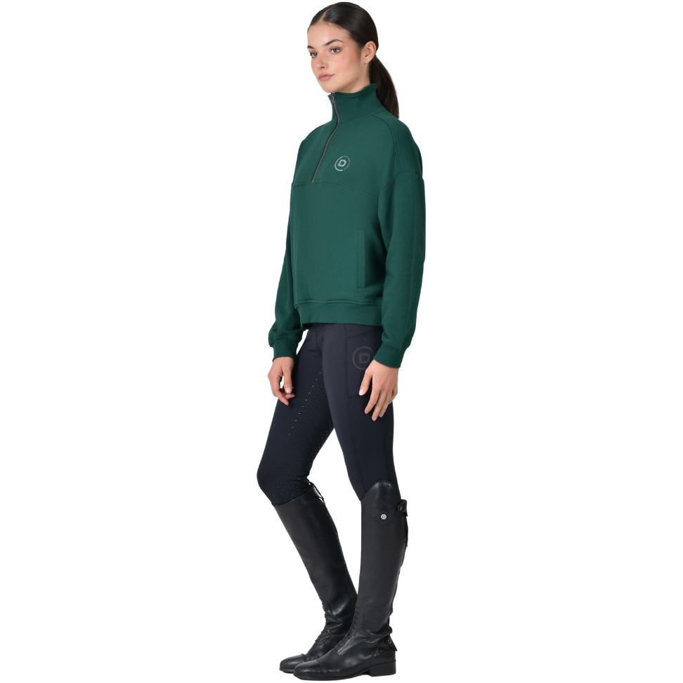2025 Dublin Womens 1 / 4 Zip Fleece Pullover 1028853 - Dark Emerald Green